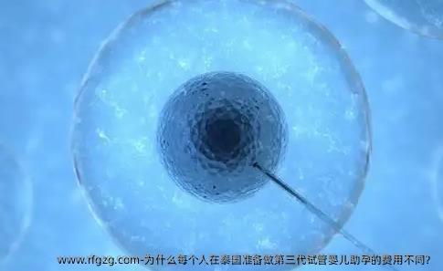 为什么每个人在泰国准备做第三代代孕助孕的费用不同？